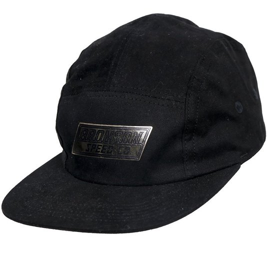 Boné Bronson Speed Co. Five Panel Preto