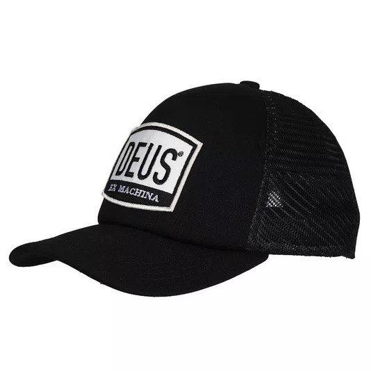 Boné Deus Ex Machina Trucker Moretown Preto