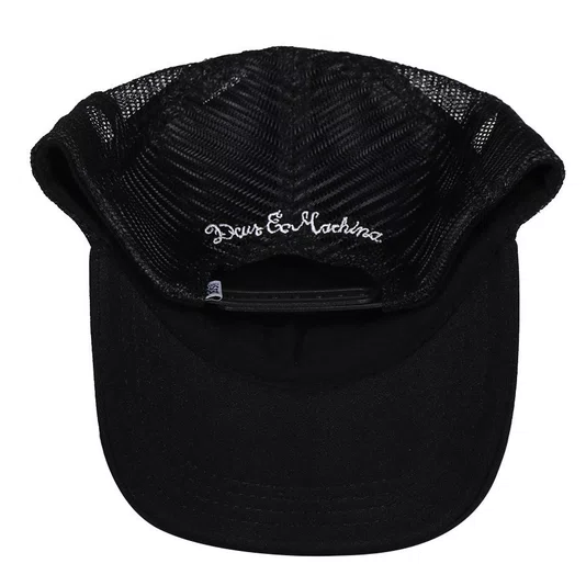 Boné Deus Ex Machina Trucker Moretown Preto