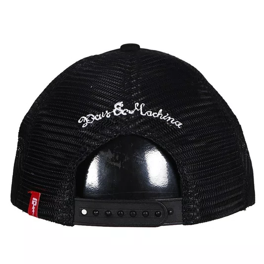 Boné Deus Ex Machina Trucker Venice Address Preto