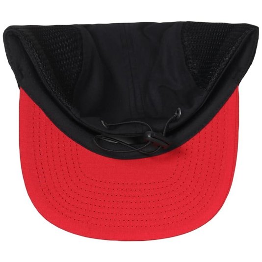 Boné Dgk Court Camper Hat Preto/Vermelho/Branco