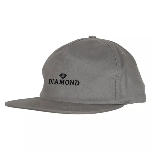 Boné Diamond Classic Cinza