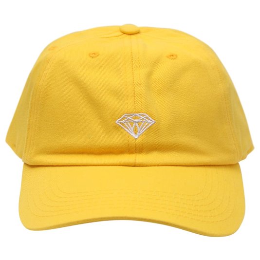 Boné Diamond Micro Brilliant Dad Hat Amarelo