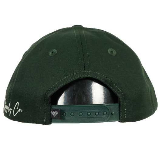 Boné Diamond Unpolo Script Dad Hat Verde