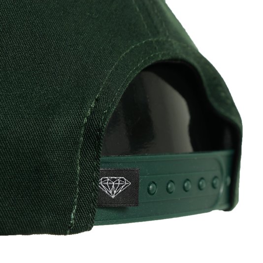 Boné Diamond Unpolo Script Dad Hat Verde