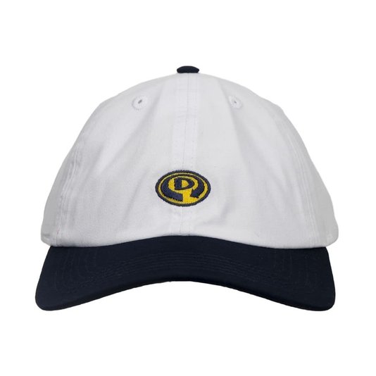 Boné Drop Dead Classic Bicolor Dad Hat Branco/Azul