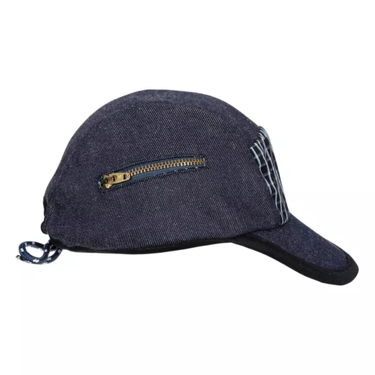 Boné Duck Artfacts Dupla Face Fecho Jeans