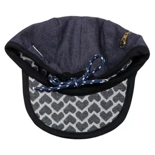 Boné Duck Artfacts Dupla Face Fecho Jeans