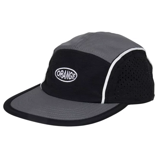 Boné Orange Brand Five Panel Preto/Cinza