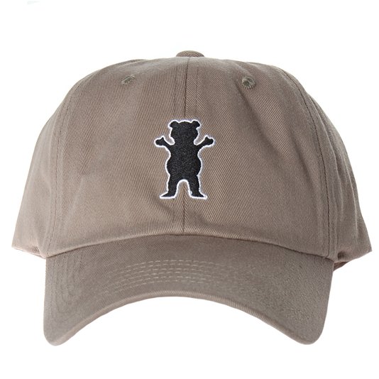 Boné Grizzly Dad Hat OG Bear Logo Khaki
