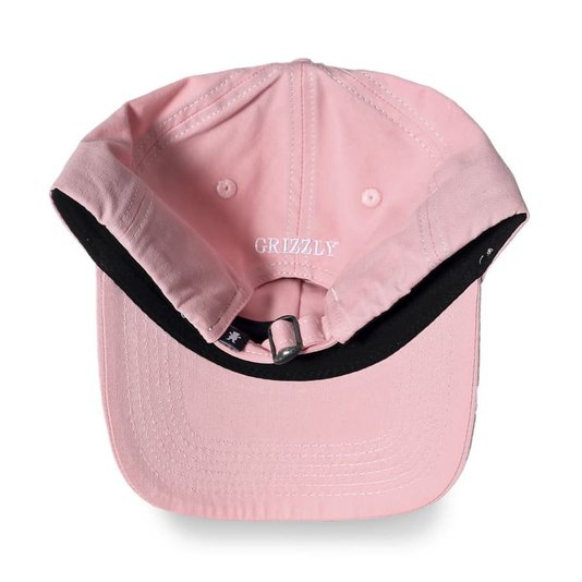 Boné Grizzly Og Bear Dad Hat Rosa