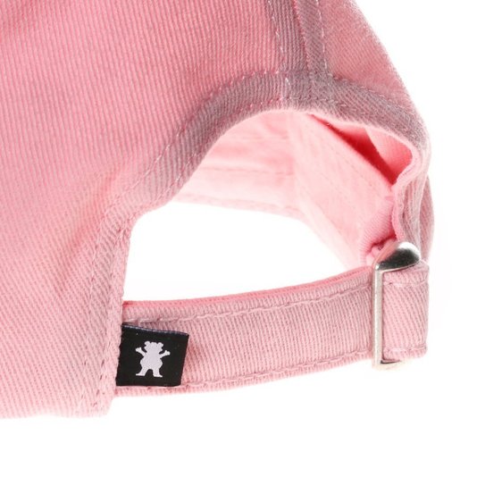 Boné Grizzly Og Bear Logo Dad Hat Rosa