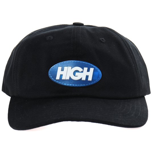 Boné High Company Polo Hat Rubber Logo Preto