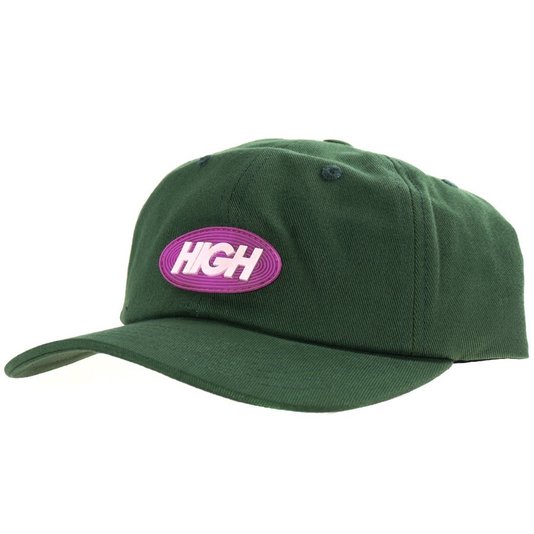 Boné High Company Polo Hat Rubber Logo Verde
