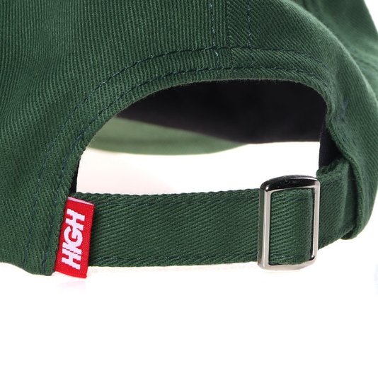 Boné High Company Polo Hat Rubber Logo Verde