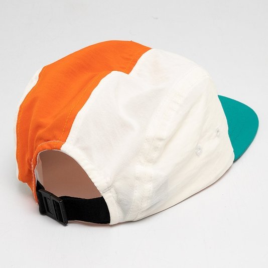 Boné High Company Runner 4 Panel Azul Piscina/Creme/Laranja