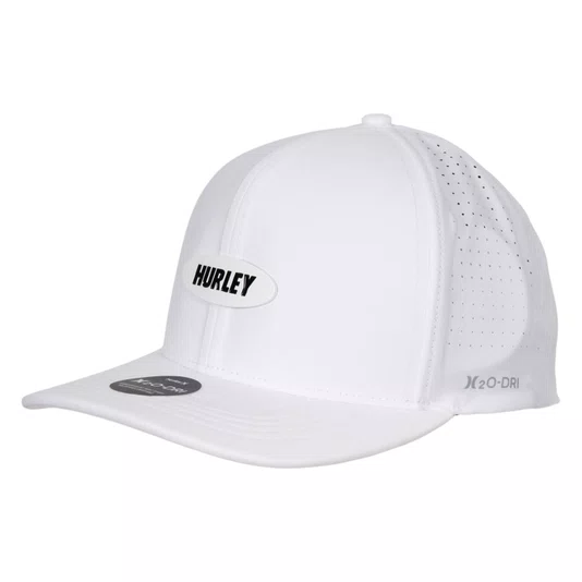 Boné Hurley Fastplate Branco