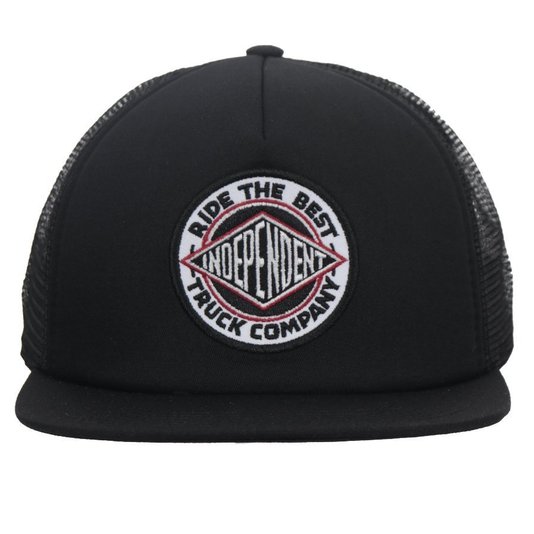Boné Independent Trucker Btg Mesh Summit  Preto