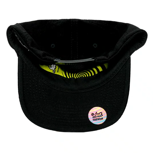 Boné Lost Dad Cap Die Happy Heavy Preto