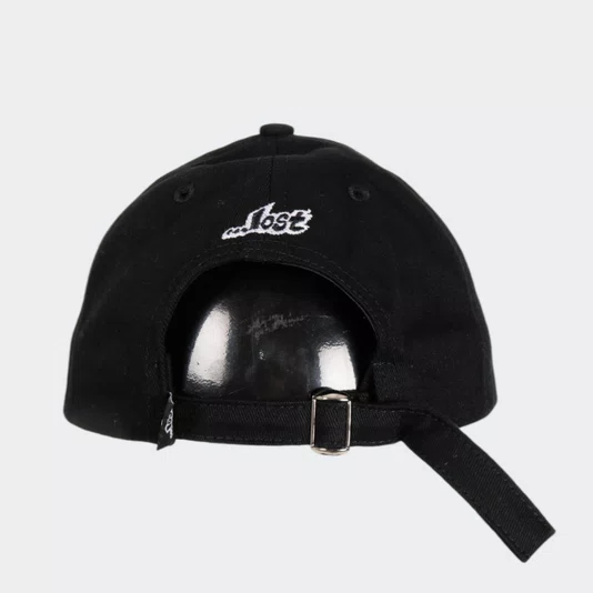 Boné Lost Flexfit Dad Hat Saturno Preto