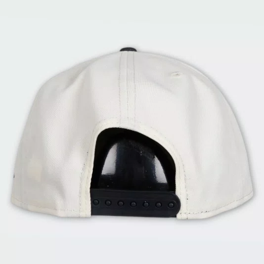 Boné New Era Mlb 9fifty Aframe Snapback Los Angeles Dodgers Off White/Cinza
