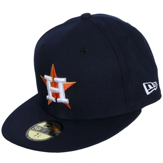 Boné New Era 5950 Game Houast Azul Marinhho
