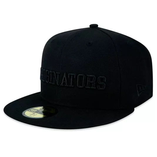 Boné New Era 59fifty Fitted Branded Back To Black Preto