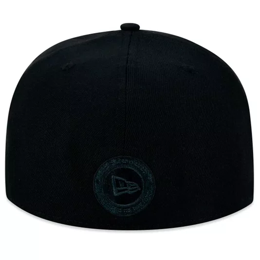 Boné New Era 59fifty Fitted Branded Back To Black Preto