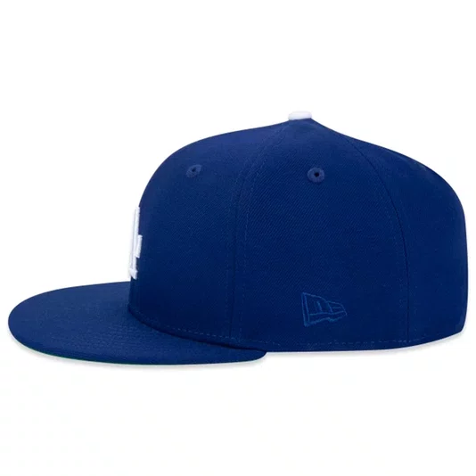 Boné New Era 59fifty Fitted Mlb Los Angeles Dodgers Fanpage Azul