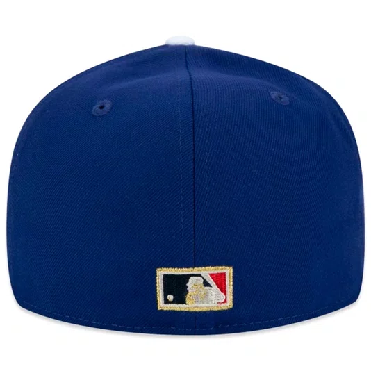 Boné New Era 59fifty Fitted Mlb Los Angeles Dodgers Fanpage Azul
