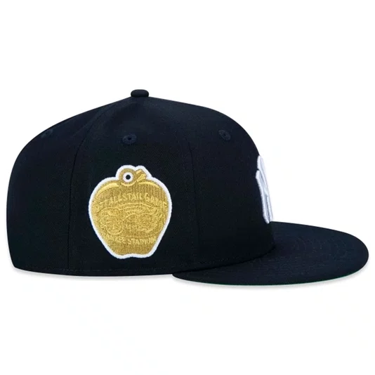 Boné New Era 59fifty Fitted Mlb New York Yankees Fanpage Azul Marinho