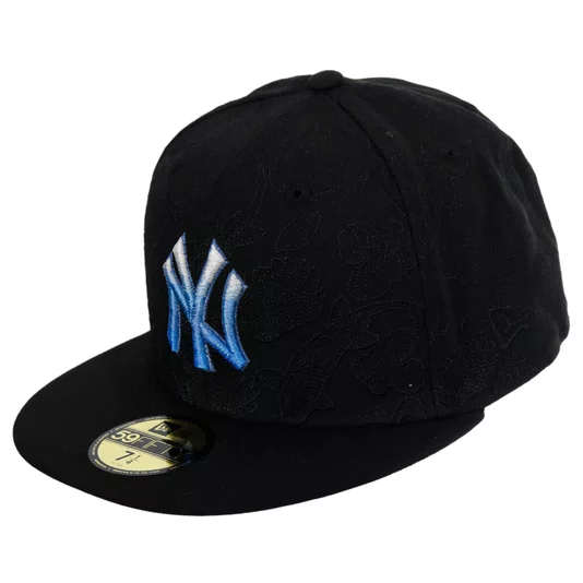 Boné New Era 59Fifty Fitted New York Yankees Tonal Koi Preto/Azul