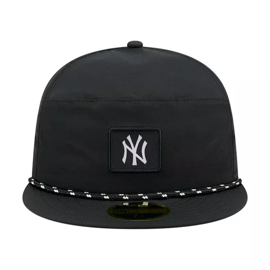 Boné New Era 59fifty Fitted Split Panel New York Yankees Preto
