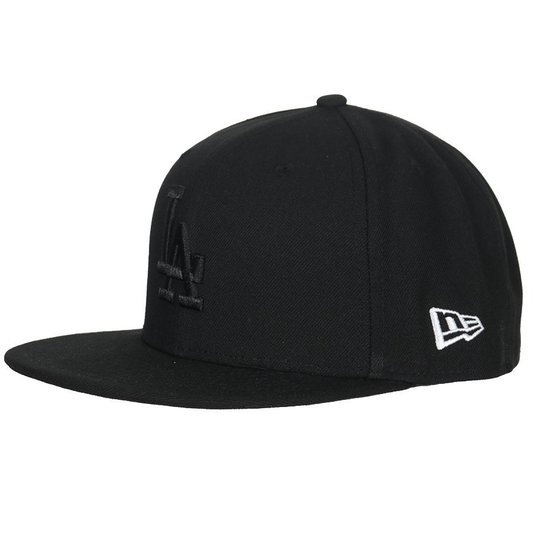 Boné New Era 59fifty Mlb Los Angeles Dodgers Preto