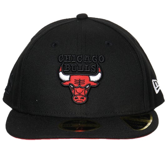 Boné New Era 59Fifty Nba Freestyle Chicago Bulls Preto/Vermelho