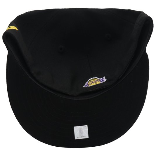 Boné New Era 59fifty Nba Los Angeles Lakers Tecnologic Preto