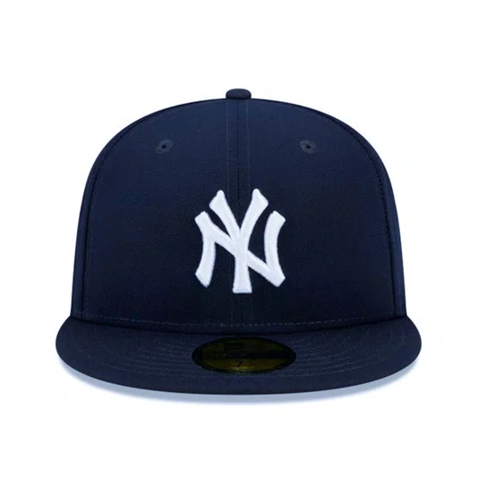 Boné New Era 59fifty New York Ynakees Authentic Collection Azul Marinho