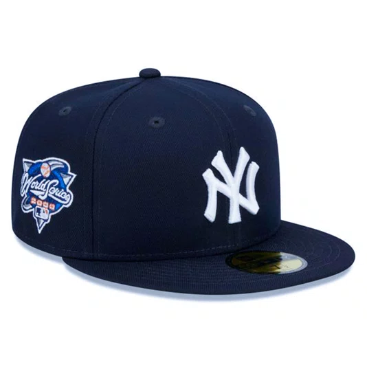 Boné New Era 59fifty New York Ynakees Authentic Collection Azul Marinho