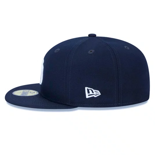 Boné New Era 59fifty New York Ynakees Authentic Collection Azul Marinho