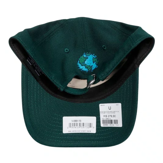 Boné New Era 940 Earth Day Start Today Verde