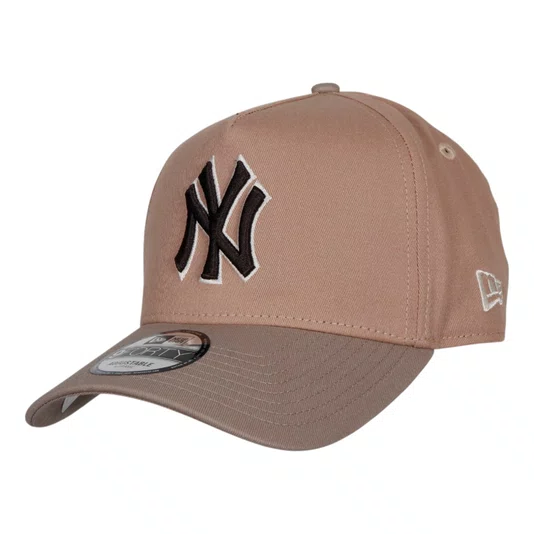Boné New Era 940a-Frame New York Yankees Marrom Claro