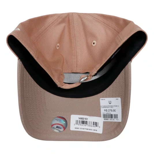 Boné New Era 940a-Frame New York Yankees Marrom Claro