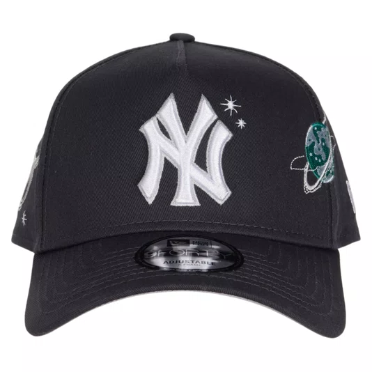 Boné New Era 940Af Q126 Planets New York Yankees Cinza