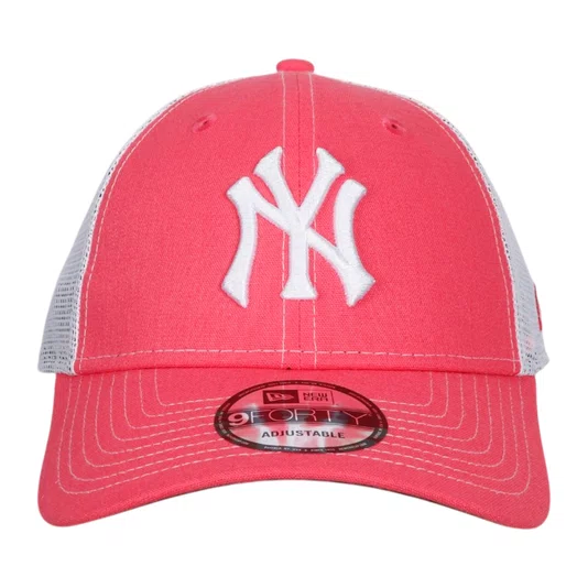 Boné New Era 940tr Resort New York Yankees Rosa/Branco