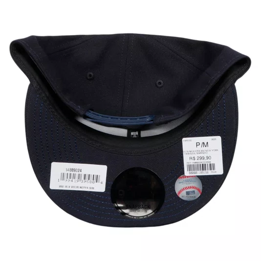 Boné New Era 950 New York Yankees Mlb Visor Azul Marinho