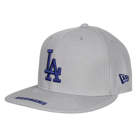 Boné New Era 950 Visor Los Angeles Dodgers Cinza