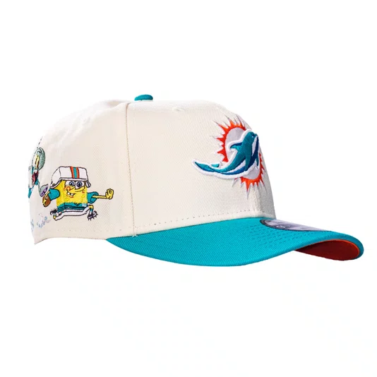 Boné New Era 970ss Nfl X Sponge Bob Fw25 Miadol Verde