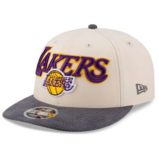Boné New Era 9fifty Los Angeles Lakers Nba Bege