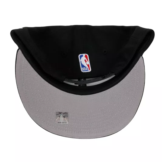 Boné New Era 9fifty Milwaukee Bucks Nba Preto