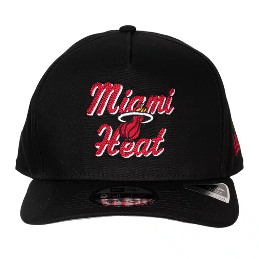 Boné New Era 9fifty Nba City Edition Brooklyn Nets Aba Reta Preto